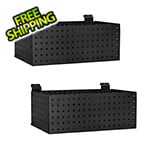 Proslat Garage Slatwall Stealth Slatwall Basket (2-Pack)