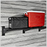Stealth Slatwall 48-Inch Heavy-Duty Metal Shelf