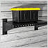 Stealth Slatwall 24-Inch Heavy-Duty Metal Shelf