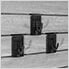 Stealth Slatwall Heavy Duty U Hook (3-Pack)