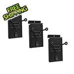 Proslat Garage Slatwall Stealth Slatwall Coat Hook (3-Pack)