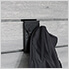 Stealth Slatwall Coat Hook (3-Pack)