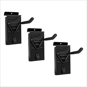 Stealth Slatwall Double 4-Inch Hook (3-Pack)