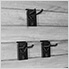 Stealth Slatwall Double 4-Inch Hook (3-Pack)