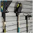 Stealth Slatwall Double 8-Inch Hook (3-Pack)
