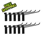 Proslat Garage Slatwall Stealth Slatwall 10-Inch Single Hook (10-Pack)