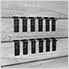 Stealth Slatwall 1-Inch Single Hook (12-Pack)
