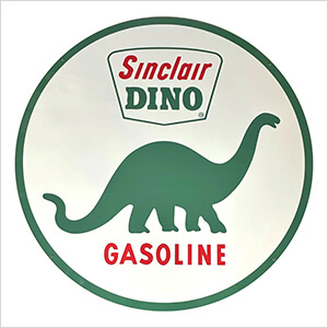 Sinclair Dino Gasoline 36-Inch Metal Sign