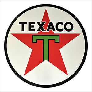 Texaco 36-Inch Metal Sign