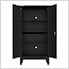 Black 4-Piece Garage Cabinet Set with Levelers