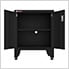 Black 4-Piece Garage Cabinet Set with Levelers