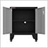Grey 4-Piece Garage Cabinet Set with Levelers