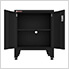 Black 6-Piece Garage Cabinet Set with Levelers
