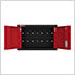 Red 6-Piece Garage Cabinet Set with Levelers
