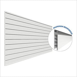 4 ft. x 8 ft. PROCORE PVC Slatwall (White)