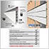 4 ft. x 8 ft. PROCORE PVC Slatwall (White)