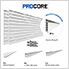 4 ft. x 8 ft. PROCORE PVC Slatwall (2-Pack White)