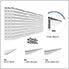 4 ft. x 8 ft. PROCORE PVC Slatwall (3-Pack White)