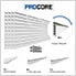 4 ft. x 8 ft. PROCORE PVC Slatwall (4-Pack White)