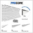 PROCORE PVC Slatwall Ultimate Bundle (White)