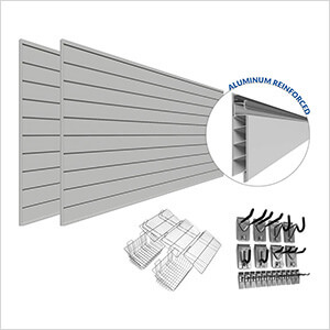 PROCORE PVC Slatwall Ultimate Bundle (Grey)