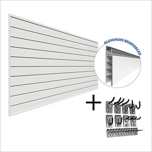 PROCORE PVC Slatwall Basic Bundle (White)