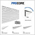 PROCORE PVC Slatwall Basic Bundle (White)