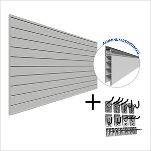 PROCORE PVC Slatwall Basic Bundle (Grey)