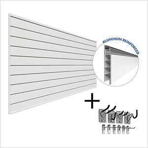 PROCORE PVC Slatwall Mini Bundle (White)