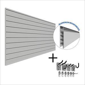 PROCORE PVC Slatwall Mini Bundle (Grey)