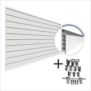 PROCORE PVC Slatwall Sports Bundle (White)