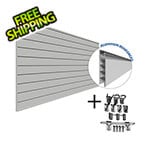 Proslat Garage Slatwall PROCORE PVC Slatwall Sports Bundle (Grey)
