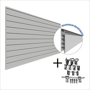 PROCORE PVC Slatwall Sports Bundle (Grey)