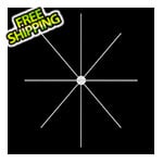 Proslat Garage Lighting Starburst 36 ft. Lynk Light Kit (White)