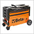 Collapsible Rolling Tool Cart Trolley (Grey)