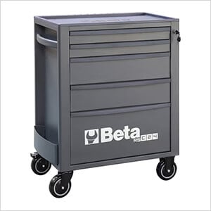 5-Drawer Heavy Duty Rolling Tool Cabinet (Grey)