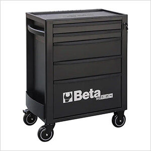 5-Drawer Heavy Duty Rolling Tool Cabinet (Black)