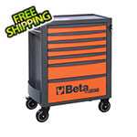 Beta Tools 7-Drawer Heavy Duty Rolling Tool Cabinet (Orange)