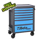 Beta Tools 7-Drawer Heavy Duty Rolling Tool Cabinet (Blue)