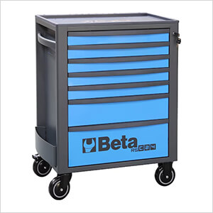7-Drawer Heavy Duty Rolling Tool Cabinet (Blue)