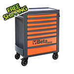 Beta Tools 8-Drawer Heavy Duty Rolling Tool Cabinet (Orange)
