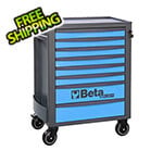 Beta Tools 8-Drawer Heavy Duty Rolling Tool Cabinet (Blue)