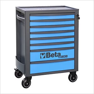 8-Drawer Heavy Duty Rolling Tool Cabinet (Blue)