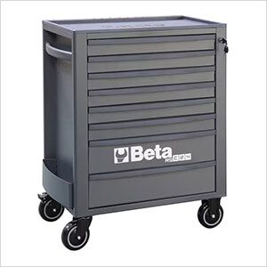 8-Drawer Heavy Duty Rolling Tool Cabinet (Grey)
