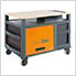 10-Drawer SuperTank Rolling Tool Cabinet (Orange)