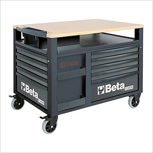10-Drawer SuperTank Rolling Tool Cabinet (Grey)