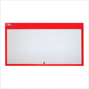 Wall Mounted Lockable Tool Organizer Panel (Red)