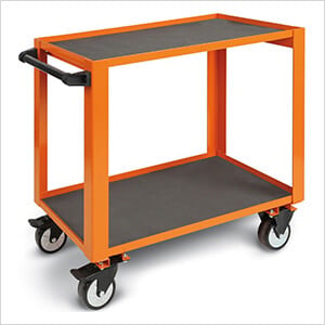 Heavy Duty Rolling Tool Cart (Orange)