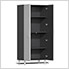 14-Piece Garage Cabinet Kit with Bamboo Worktop in Stardust Silver Metallic
