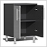 14-Piece Garage Cabinet Kit with Bamboo Worktop in Stardust Silver Metallic